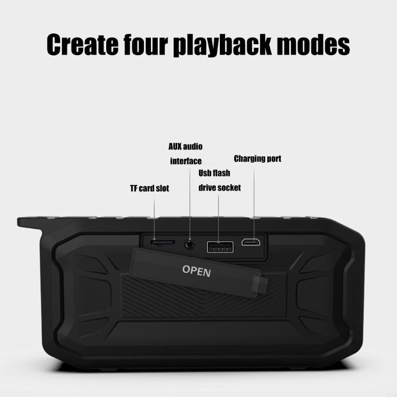 Portable Bluetooth Speaker Waterproof Ipx7 - مكبرات الصوت اللاسلكية بلوتوث المتوافقة 5.0