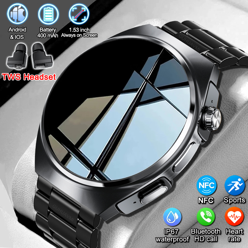 Tws Earbuds Bluetooth 5.3 - للرجال والنساء جديد 2 في 1