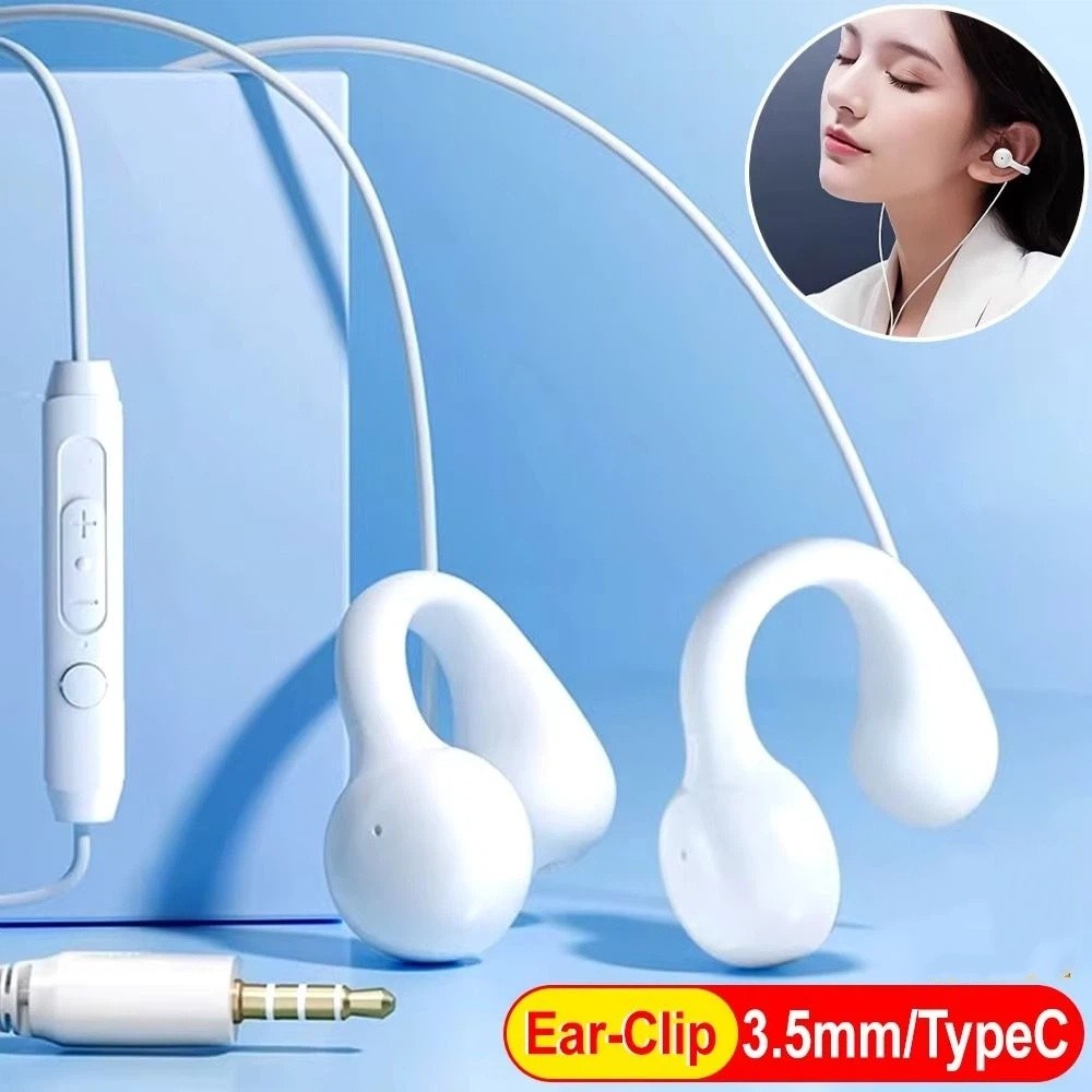 Open Ear Air Conduction Headphones - سماعات أذن سلكية بتقنية التوصيل الهوائي