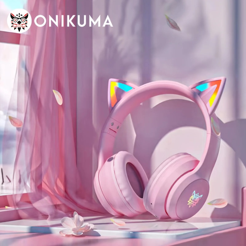 سماعة ألعاب أونيكوما B90 وردية - مراجعة Gaming Headset With Mic Rgb وسعره