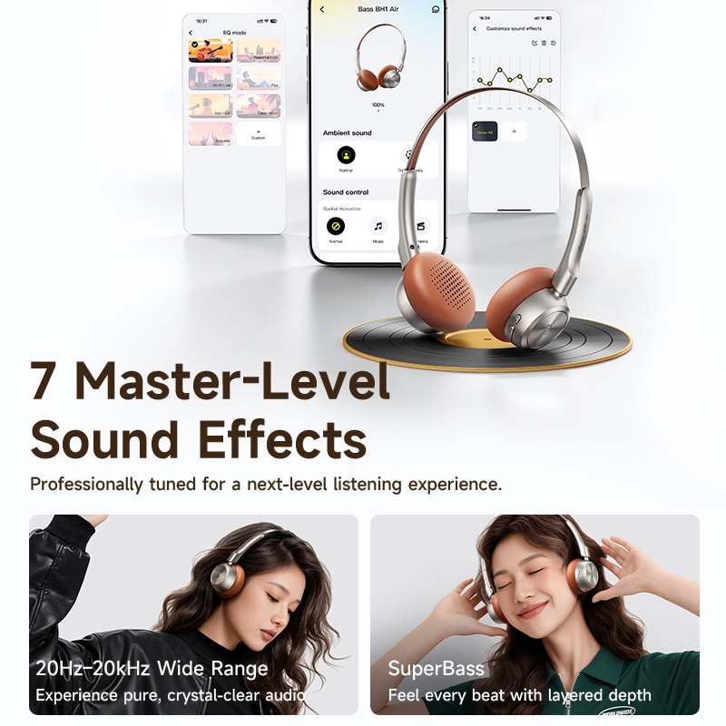 سماعات رأس لاسلكية Baseus BH1  - مراجعة Anc Wireless Over Ear Headphones وسعره