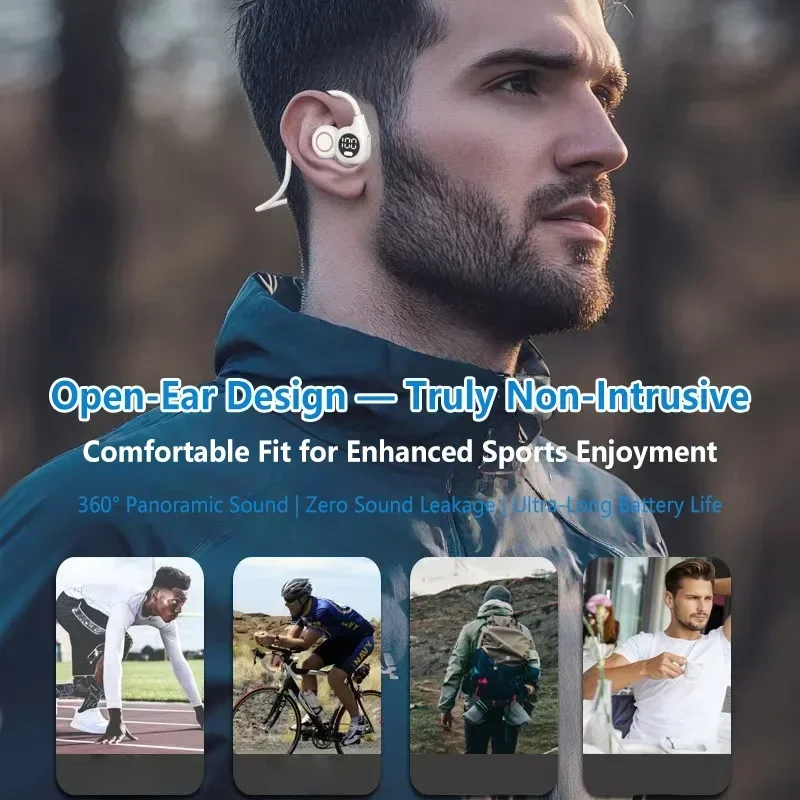 سماعات أذن بلوتوث بتقنية التوص - مراجعة Bone Conduction Running Headphones وسعره