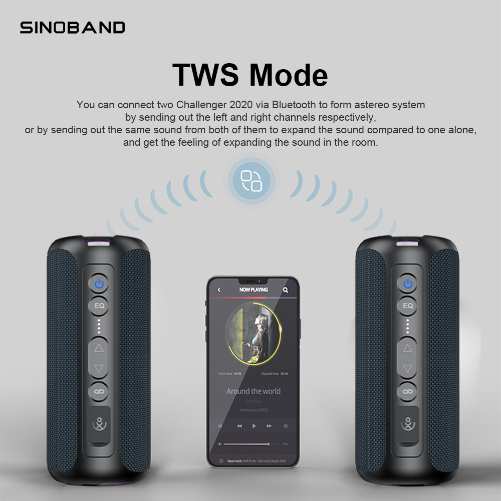 مكبر صوت بلوتوث XDOBO Challeng - مراجعة Portable Bluetooth Speaker Waterproof Ipx7 وسعره