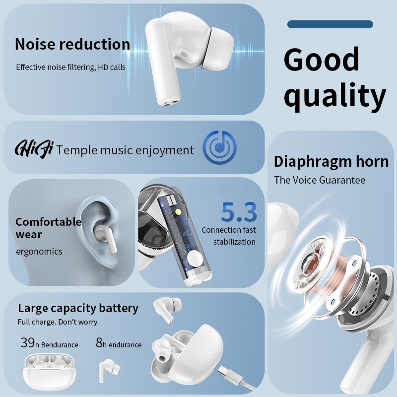 سماعة بلوتوث لاسلكية جديدة TWS - مراجعة Headphones وسعره