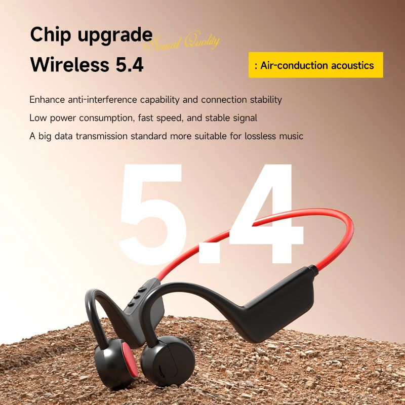 سماعة رأس لينوفو بتقنية التوصي - مراجعة Bone Conduction Running Headphones وسعره