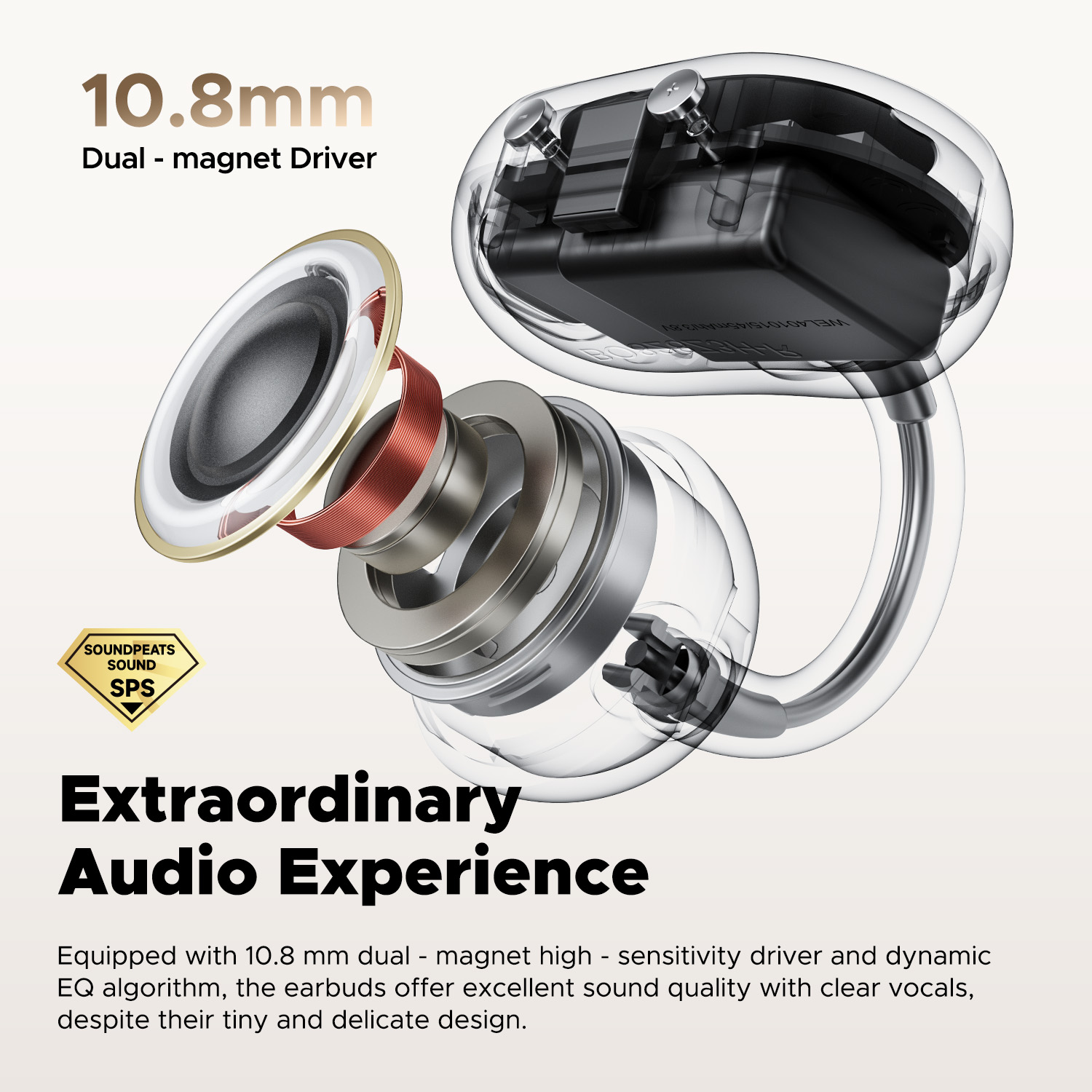 سماعات أذن لاسلكية SoundPEATS  - مراجعة Open Ear Air Conduction Headphones وسعره