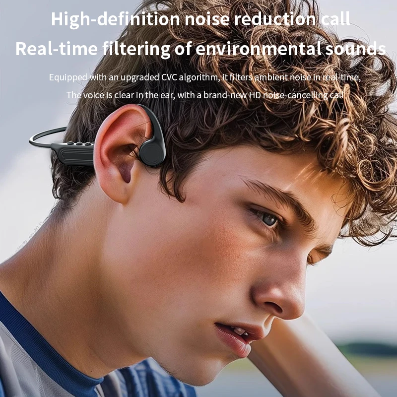 سماعات رأس لاسلكية بتقنية البل - مراجعة Bone Conduction Running Headphones وسعره