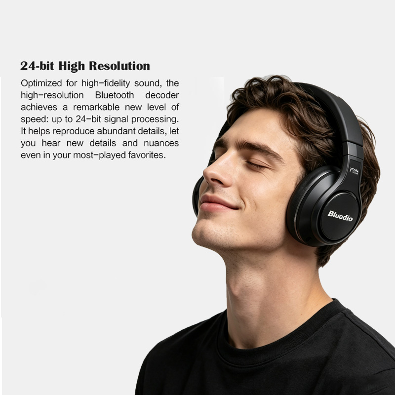 سماعة رأس Bluedio U UFO فوق ال - مراجعة Anc Wireless Over Ear Headphones وسعره