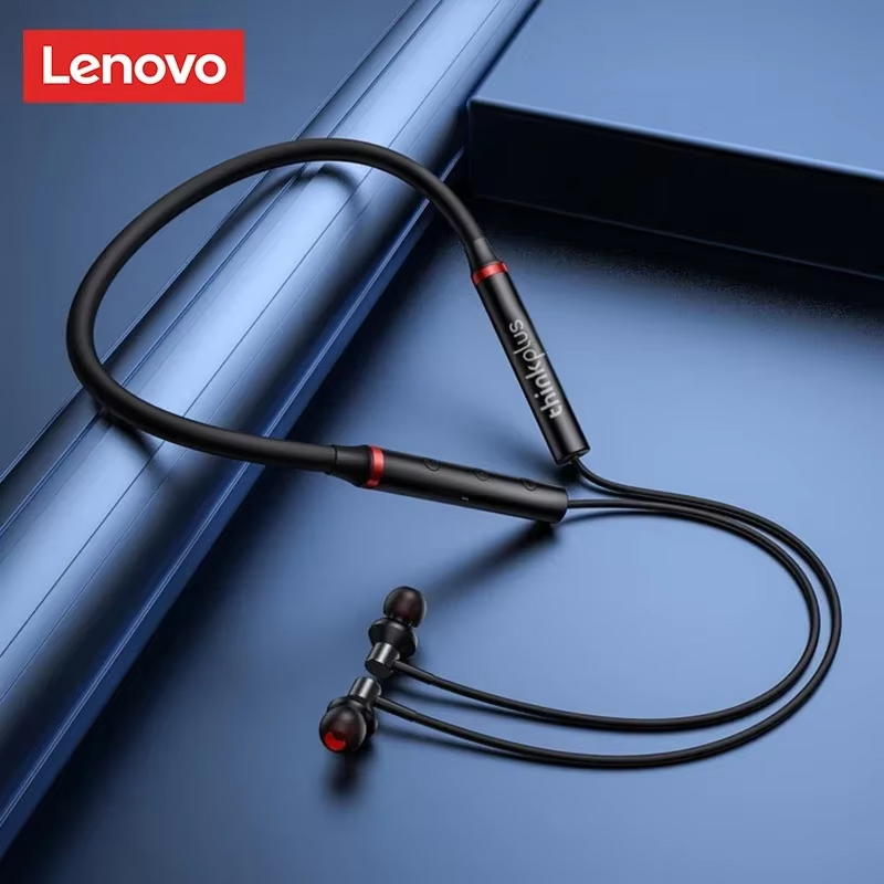سماعات أذن لينوفو HE05X الأصلي - مراجعة Magnetic Neckband Sports Earphones وسعره
