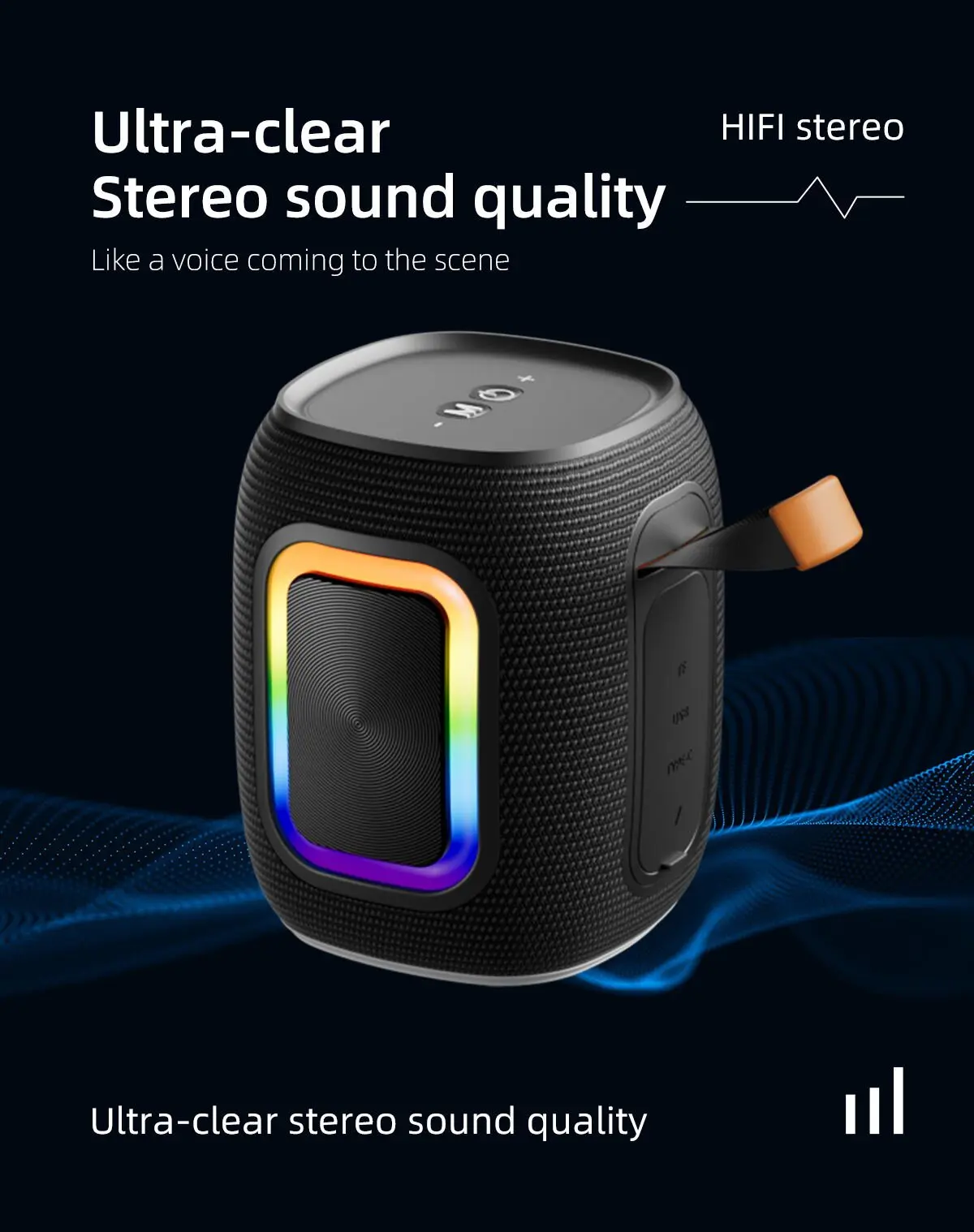مكبر صوت بلوتوث صغير SODLK T26 - مراجعة Portable Bluetooth Speaker Waterproof Ipx7 وسعره