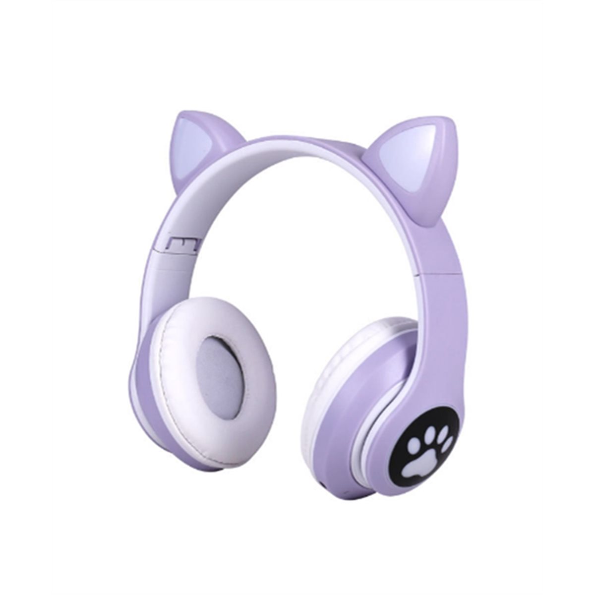 سماعة رأس لاسلكية DT75BG بتصمي - مراجعة Cat Ear Bluetooth Headset Led وسعره